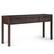 Front. Simpli Home - Hollander Wide Console Table - Warm Walnut Brown.