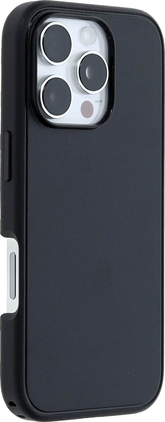 Angle Zoom. OtterBox - Symmetry Series Hard Shell for MagSafe for Apple iPhone 16 Pro - Black.