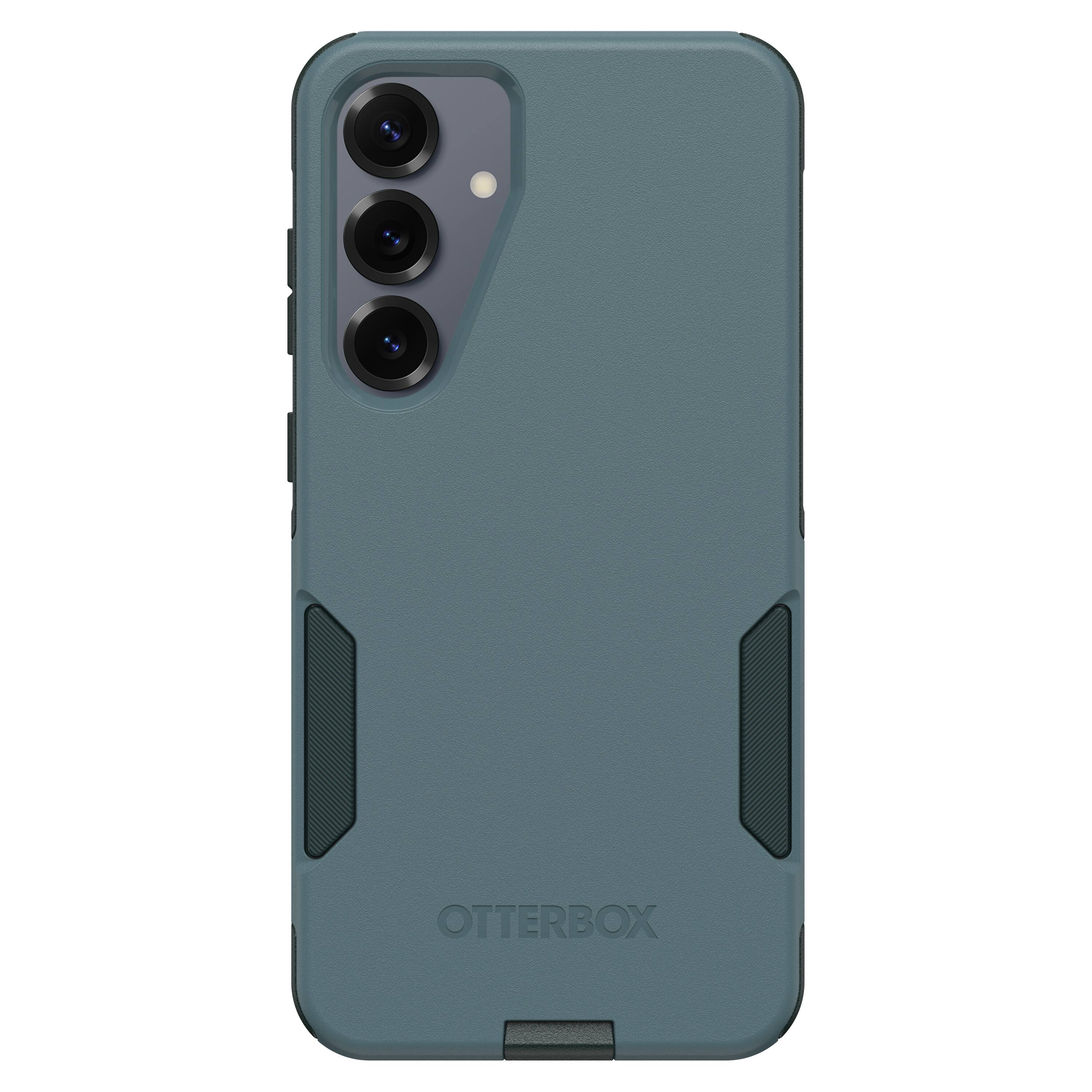 Angle. OtterBox - Commuter Series Hard Shell for Samsung Galaxy S25+ - Green.