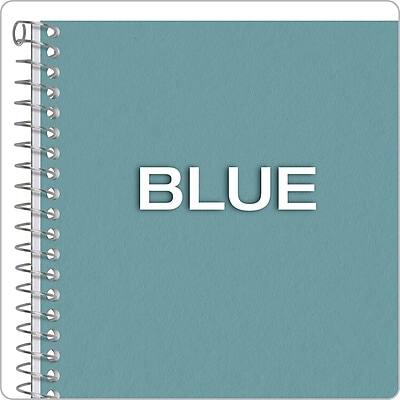 Alt View 4. Oxford - 1-Subject Notebooks, 6" x 9.5", College Ruled, 80 Sheets - Blue.