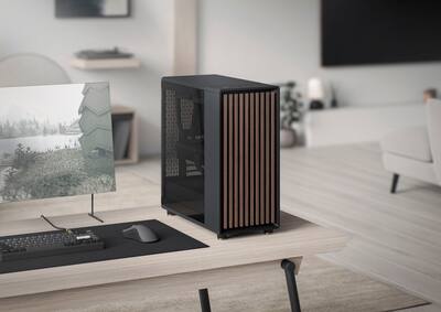 PCケース(自作PC用) Fractal Design North Charcoal Black Fractal Design North Charcoal Black Chassis with Walnut