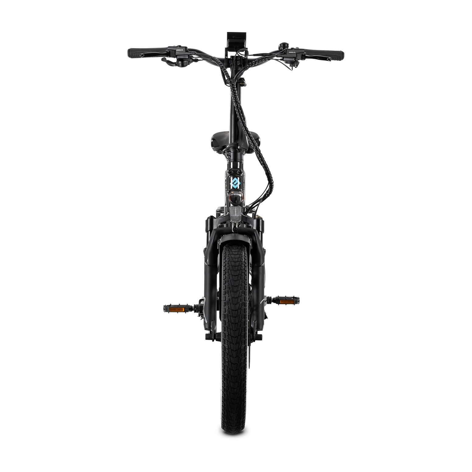 Alt View 8. Lectric eBikes - XP4 Step-Over Foldable eBike (Max 50mi/28mph) + LevelUp Rack - Tempest Grey.