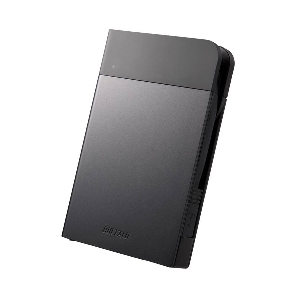 Alt View 11. Buffalo - MiniStation Extreme 1TB External USB 3.0 Portable Hard Drive NFC - black.