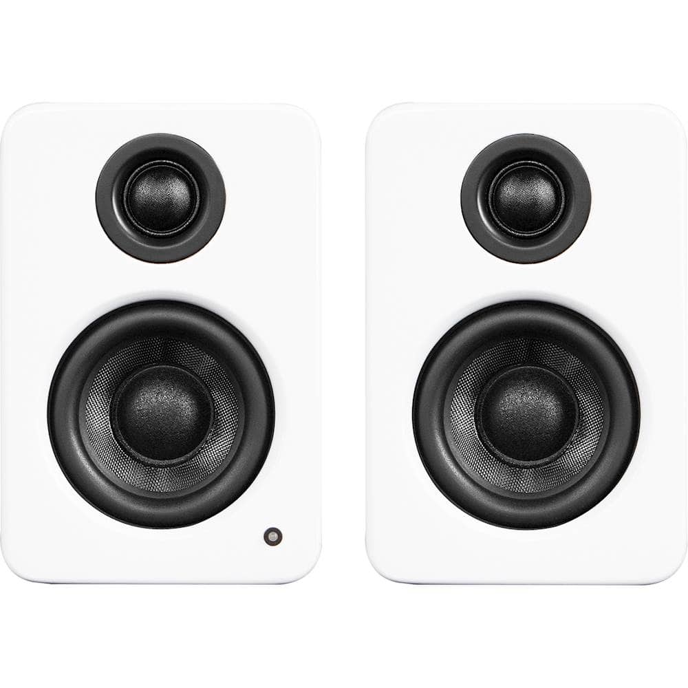 Front. Kanto - 3" 2-Way Speakers (Pair) - Matte White.