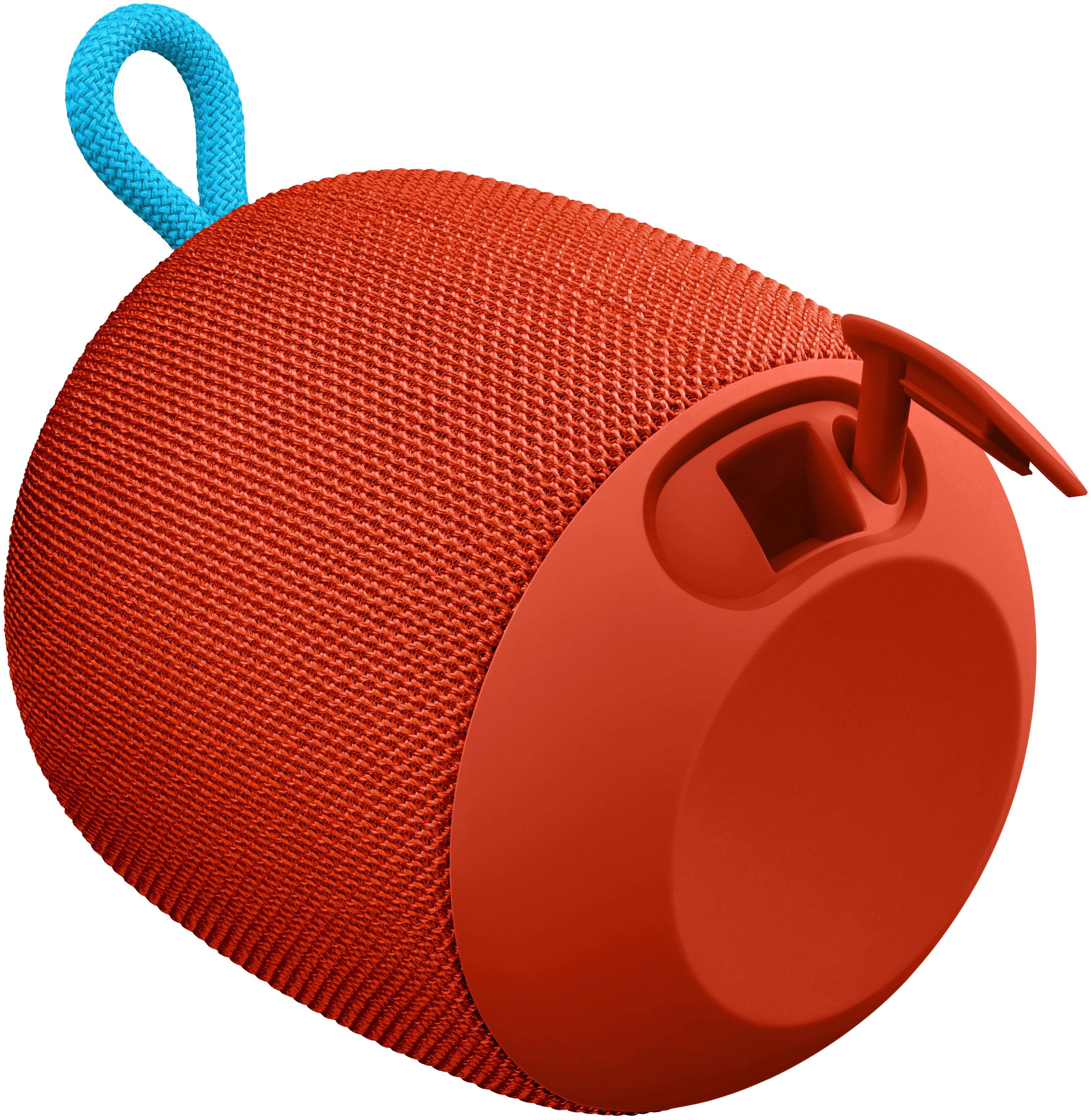 Alt View 16. Ultimate Ears - WONDERBOOM Portable Bluetooth Speaker - Red.