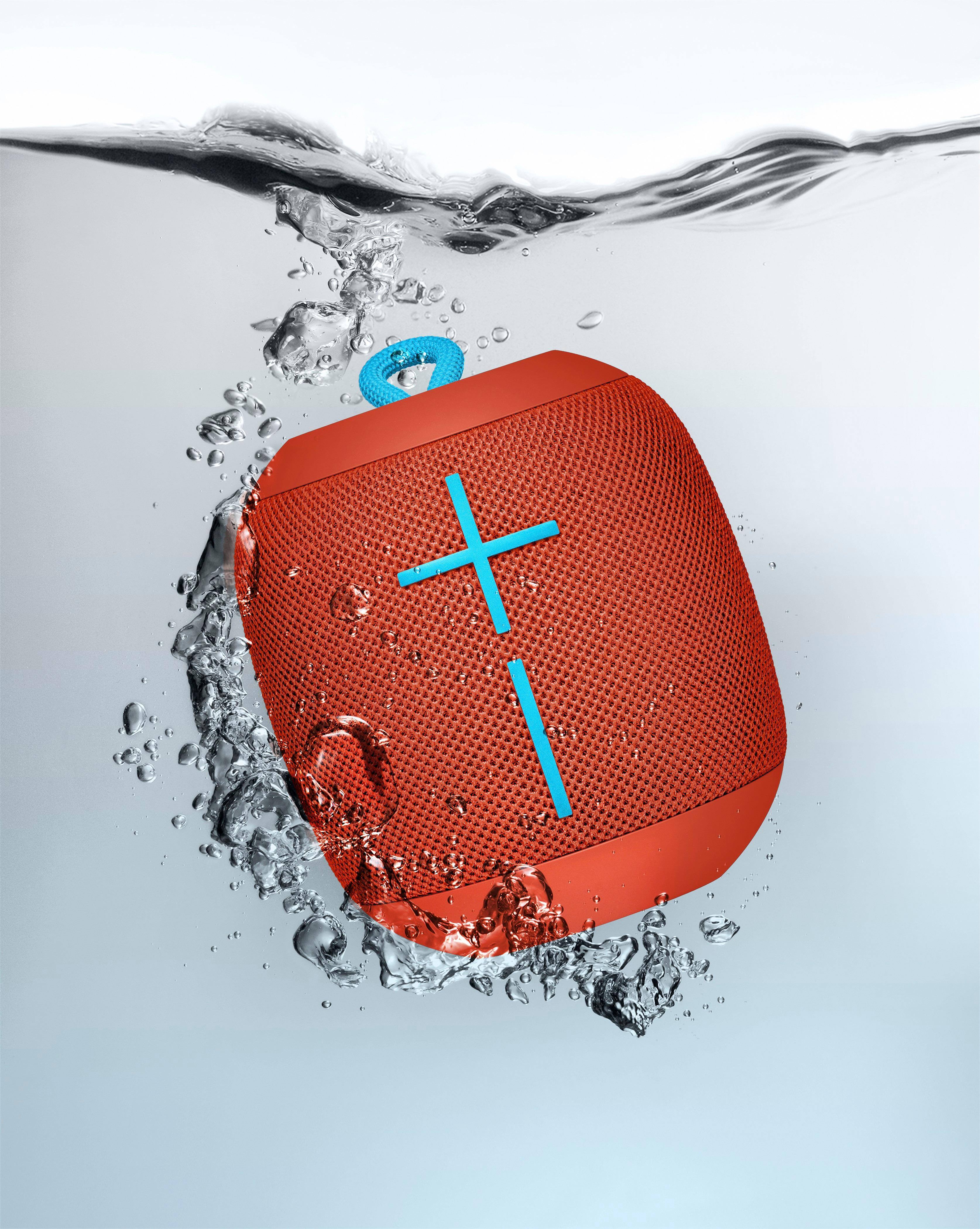 Alt View 18. Ultimate Ears - WONDERBOOM Portable Bluetooth Speaker - Red.