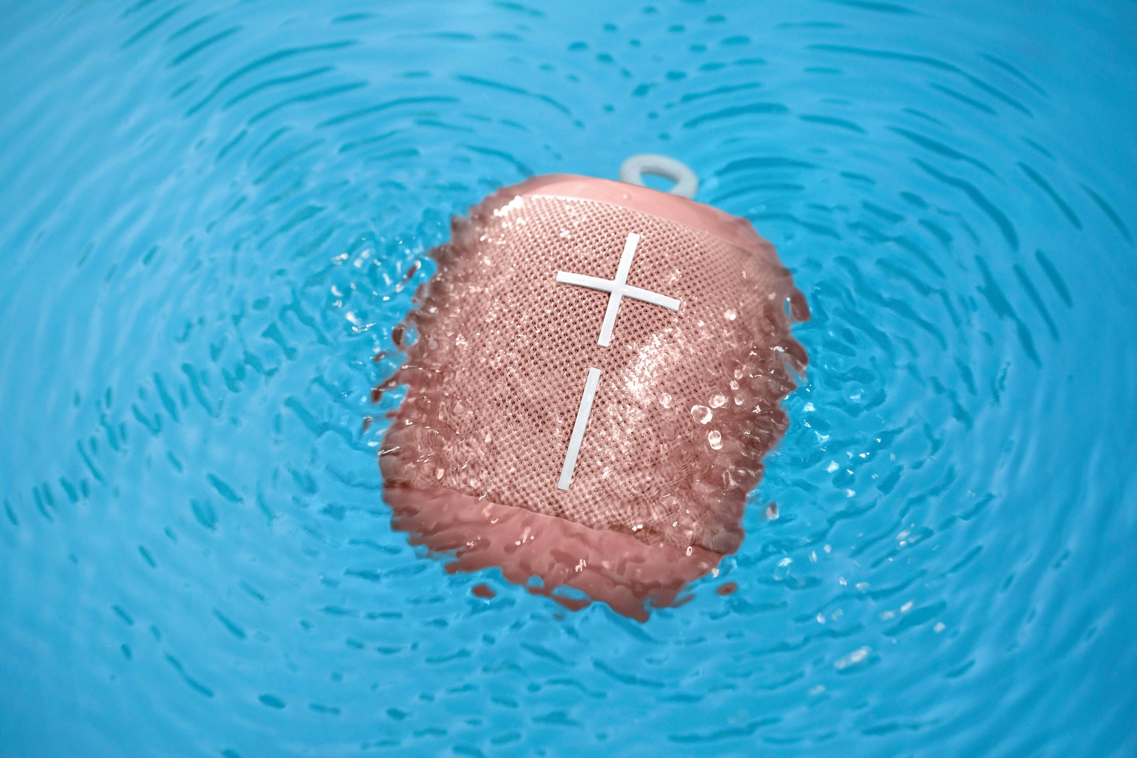 Alt View 17. Ultimate Ears - WONDERBOOM Portable Bluetooth Speaker - Cashmere Pink.