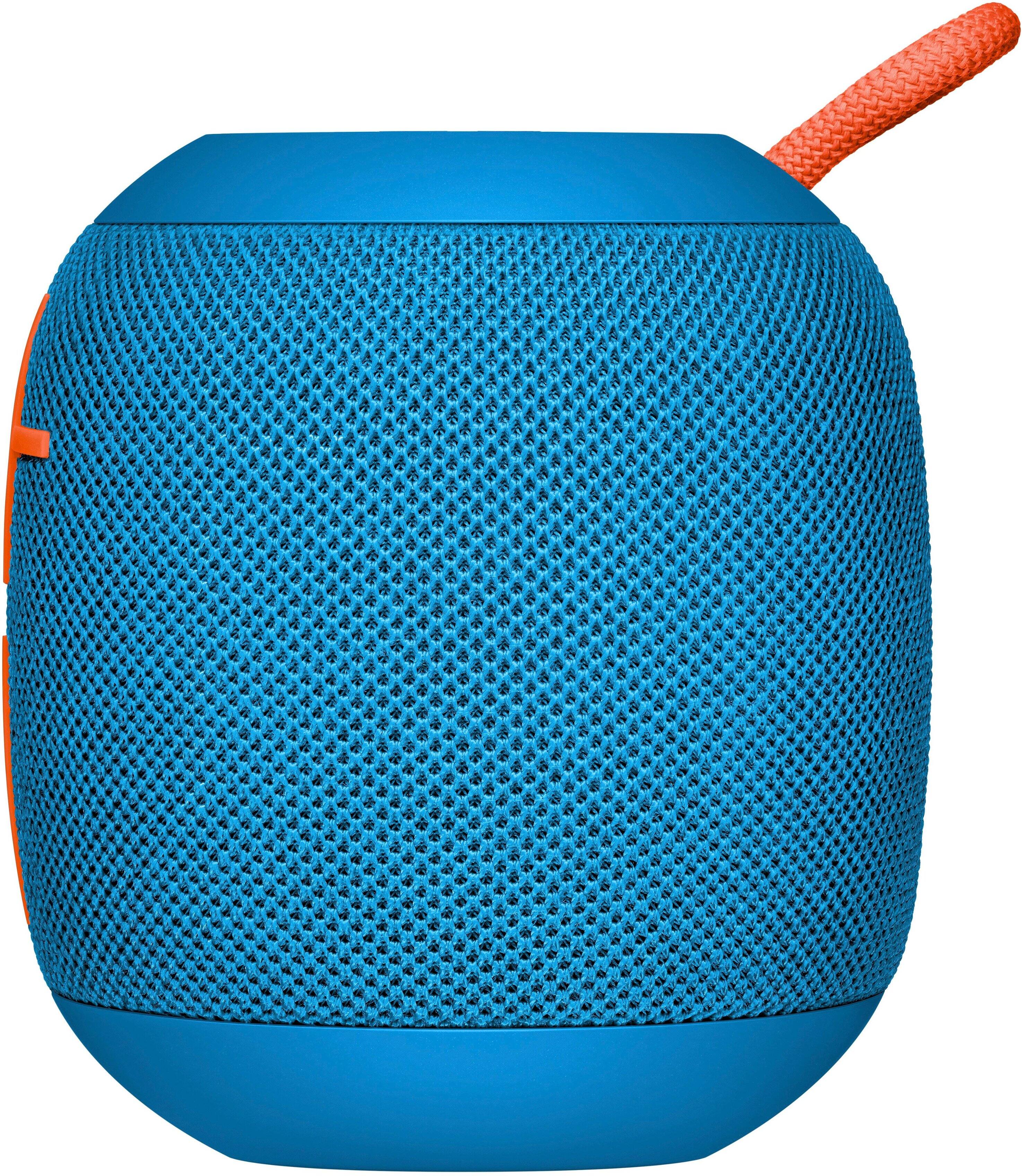 Alt View 11. Ultimate Ears - WONDERBOOM Portable Bluetooth Speaker - Subzero Blue.