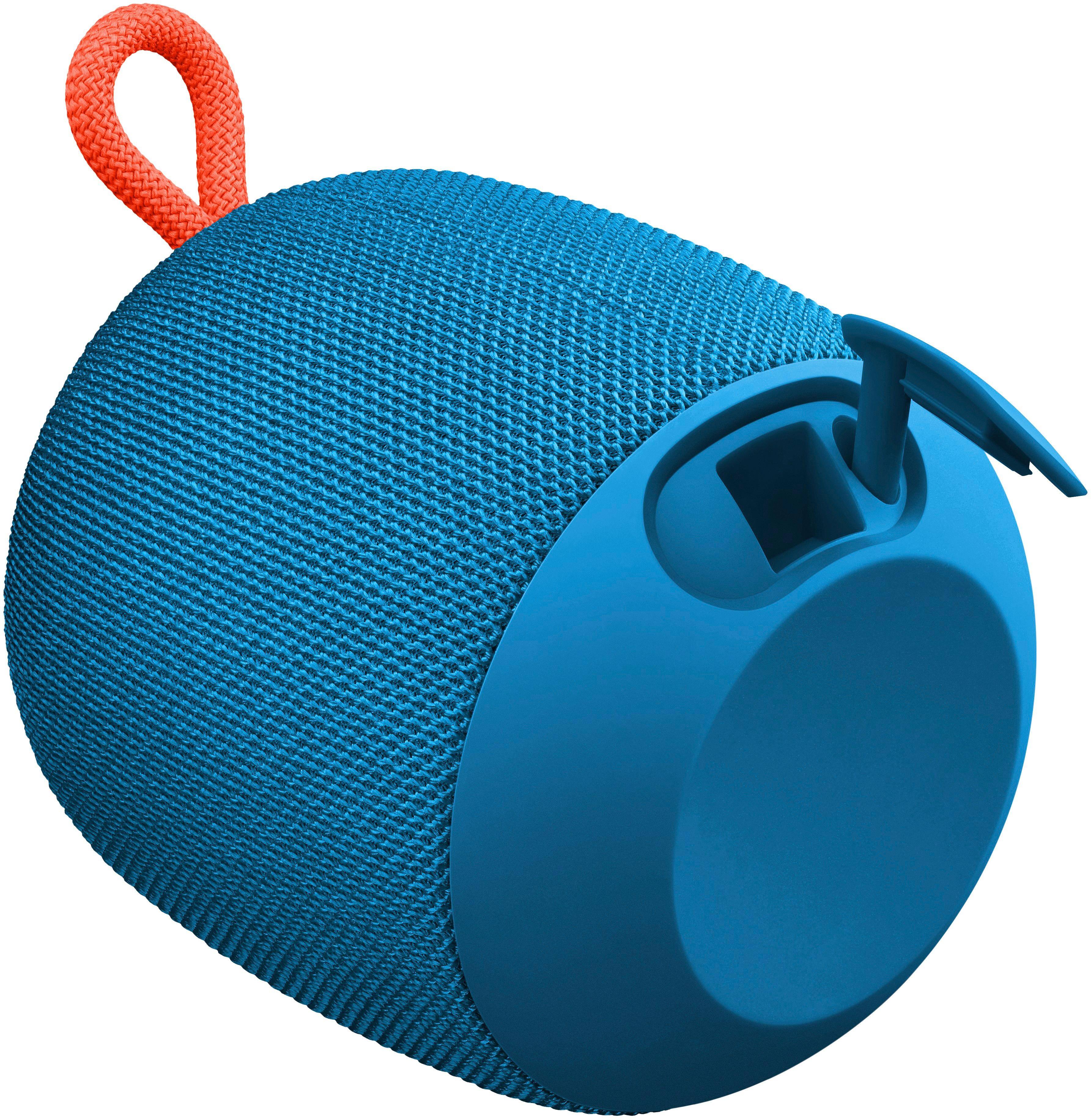 Alt View 16. Ultimate Ears - WONDERBOOM Portable Bluetooth Speaker - Subzero Blue.
