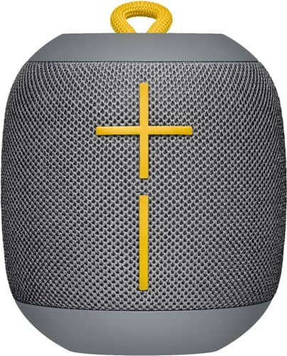 Ultimate Ears - UE WONDERBOOM Portable Bluetooth Speaker - Stone Gray - Larger Front