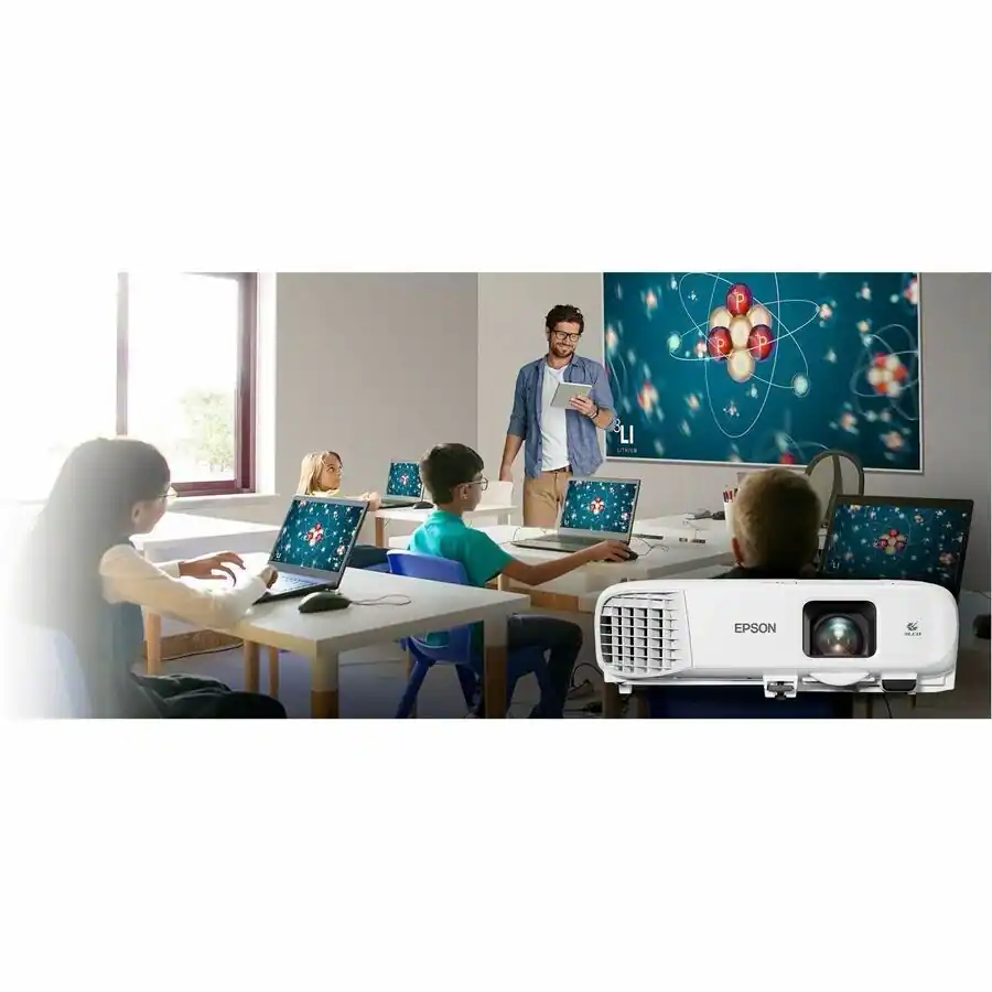 Epson Lcd Rear Epson PowerLite 994F 3LCD Projector 16:10 Ceiling Mountable 1920 x 1080 ...