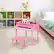 Alt View 13. Costway - 30-Key Classic Baby Grand Piano Toddler Toy Wood with Bench & Music Rack - Pink.