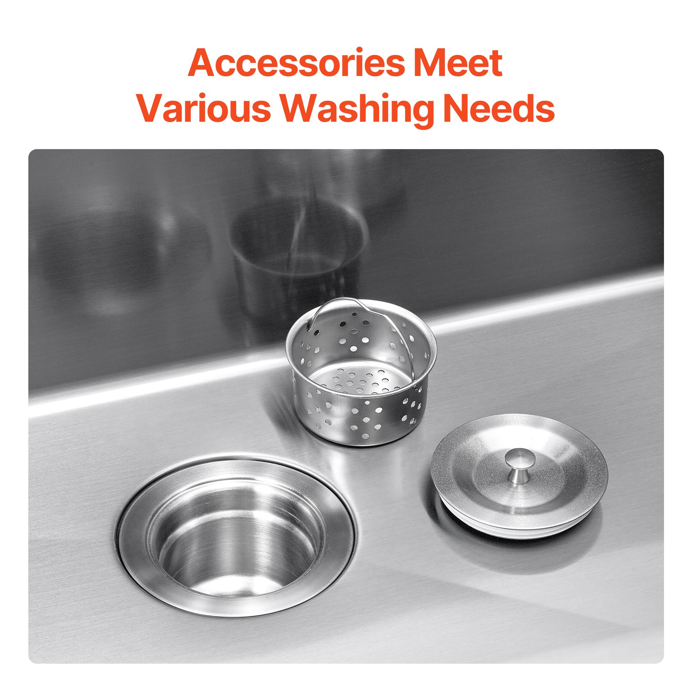 Accessories meet various washing needs