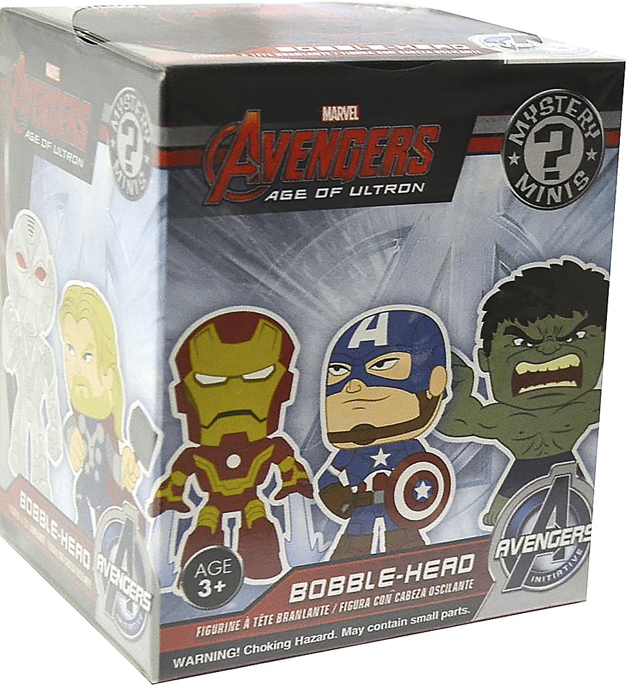 AVENGERS BOBBLE HEAD MYSTERY MINIS AGE OF ULTRON 5 BOXES IN ALL 