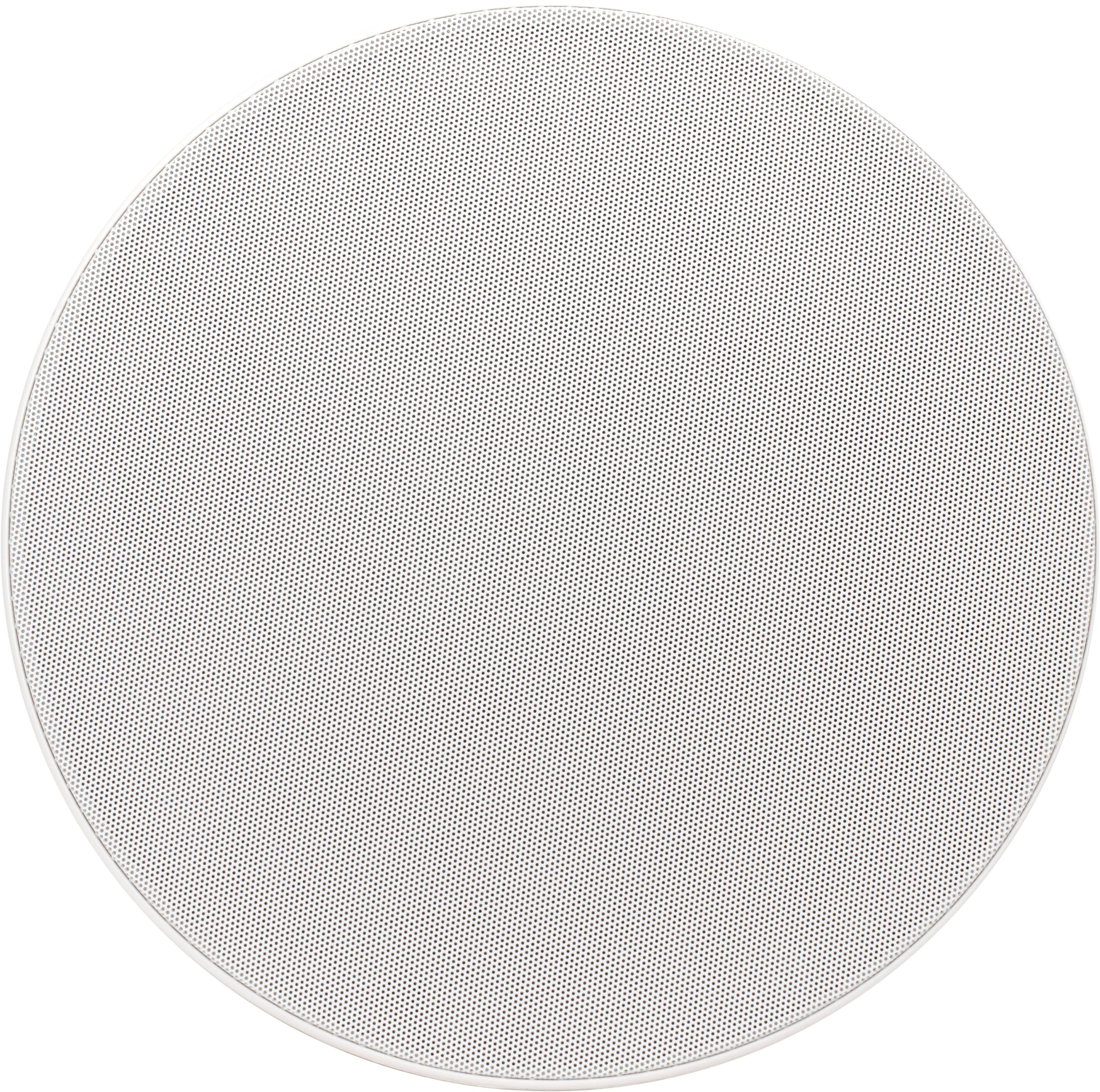 Alt View 11. Klipsch - 6-1/2" 140-Watt Passive 2-Way In-Ceiling Speaker (Pair) - White.