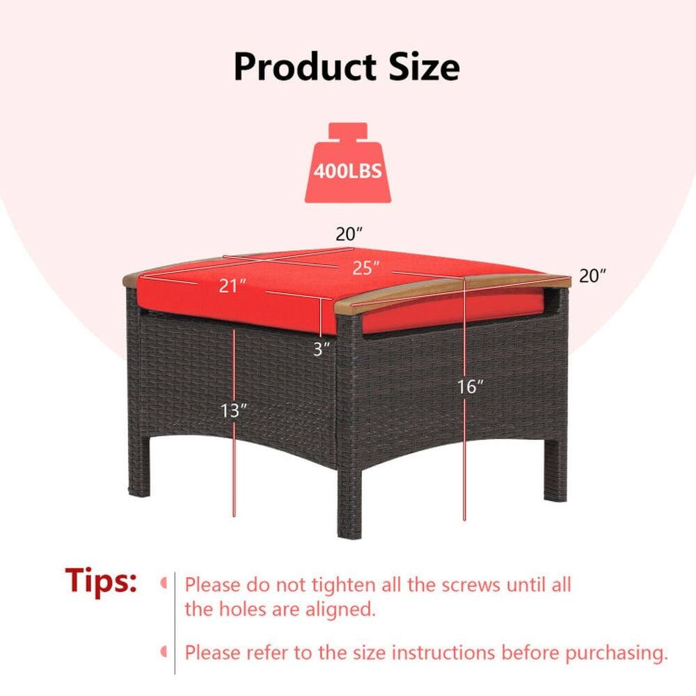 Product Size  
400LBS  
20" x 21" x 25" x 20" x 3" x 13" x 16"

Tips:  
- Please do not tighten all the screws until all the holes are aligned.  
- Please refer to the size instructions before purchasing.