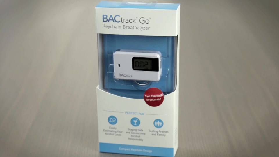 BACtrack Go Keychain Breathalyzer White BTKC20 Best Buy