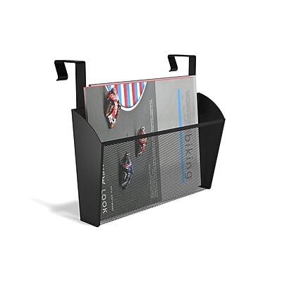 Alt View 1. TRU RED - TRU RED™ 1-Pocket Mesh Letter Wall File, Black (TR57579-CC) - Black.