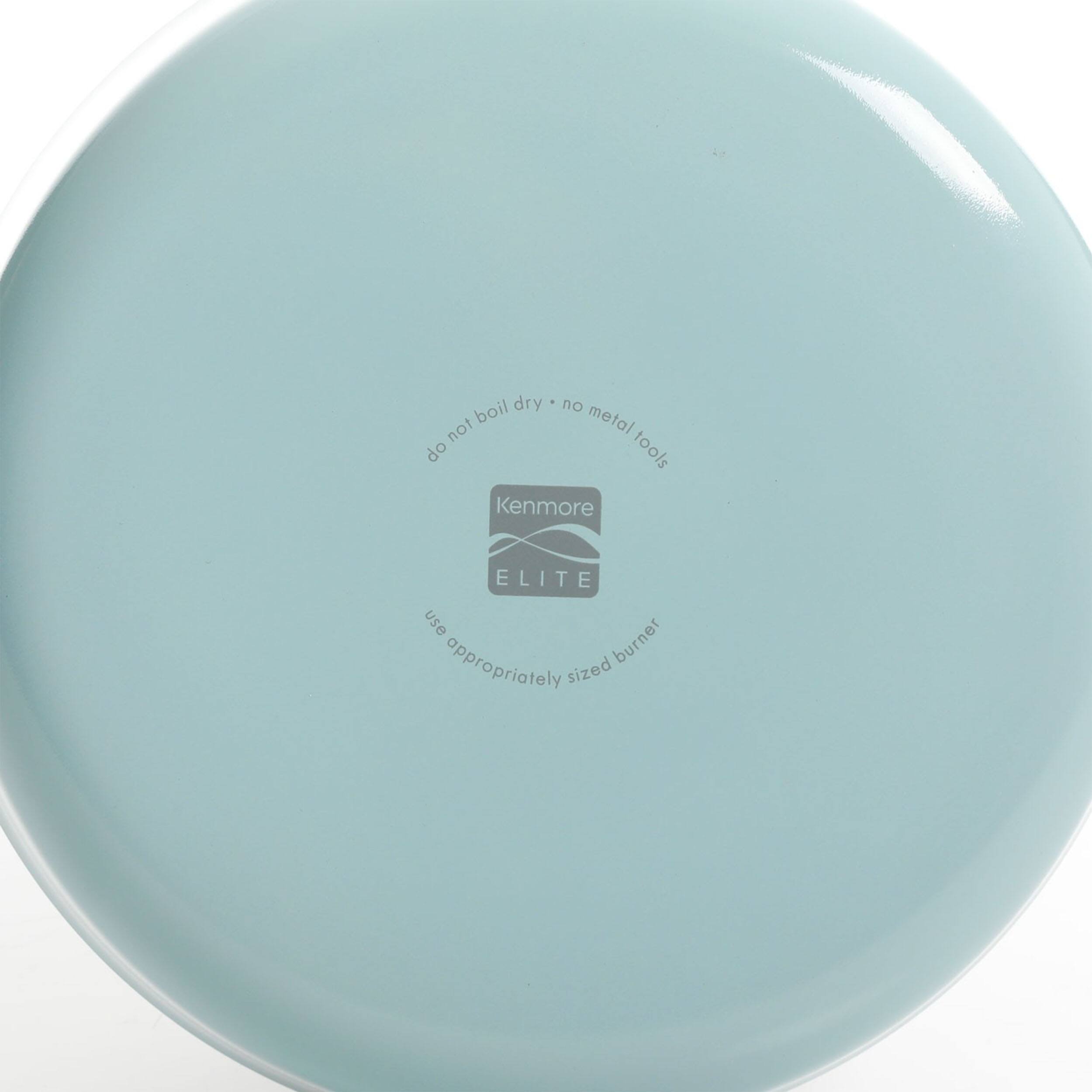 do not boil dry - no metal tools

Kenmore ELITE

use appropriately sized burner