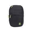 MEDGE - Laptop Backpack - Black lime - Larger Front