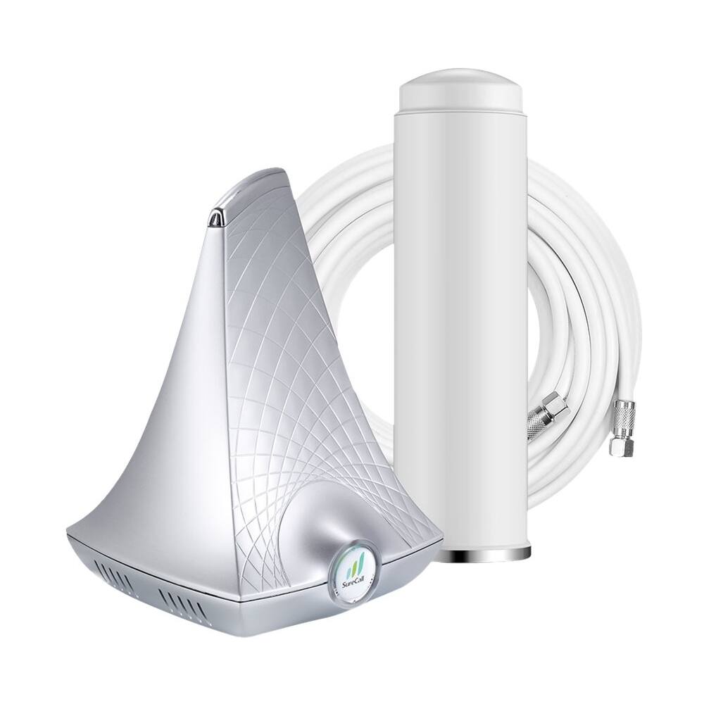 Alt View 11. SureCall - Flare 4G Cell Phone Signal Booster - Silver.