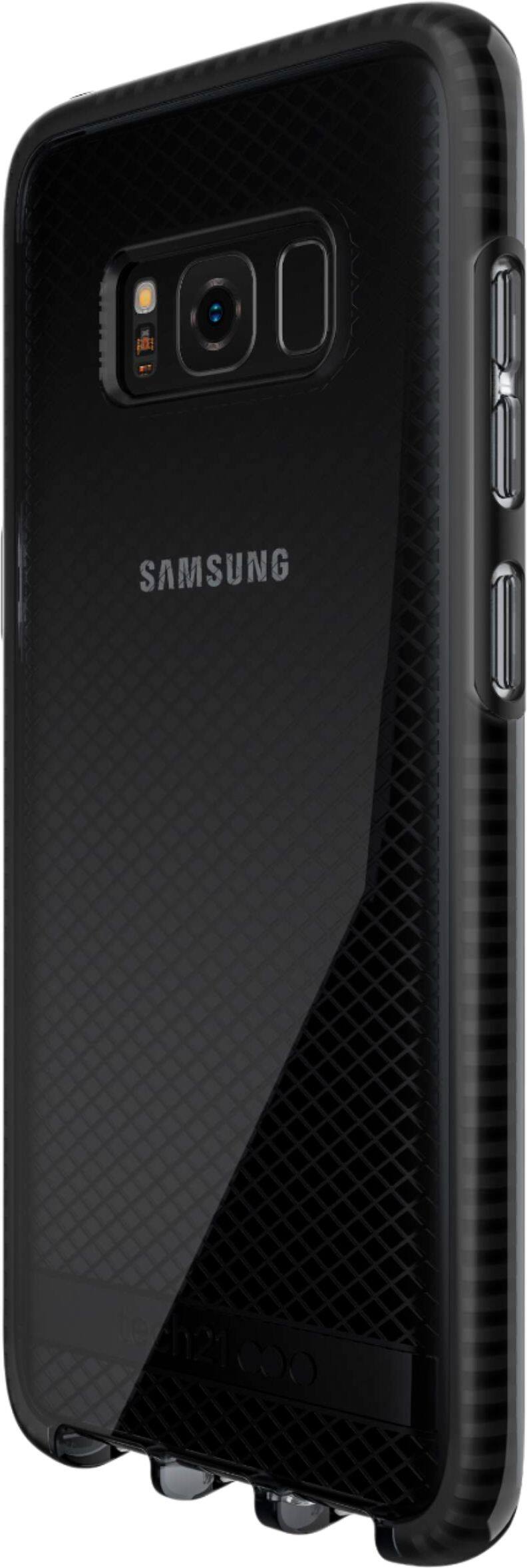 Best Buy Tech21 Evo Check Case For Samsung Galaxy S8 Smokey Black 48696bbr