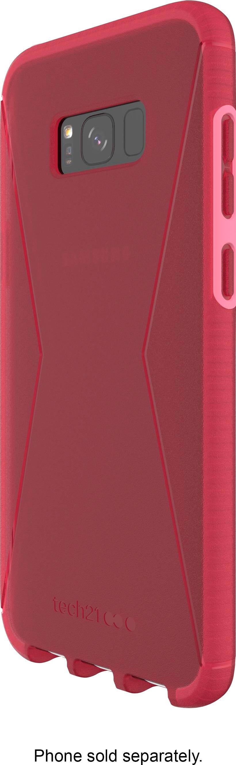 Front. Tech21 - Evo Tactical Case for Samsung Galaxy S8+ - Red.