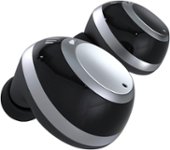 Front. Nuheara - IQbuds True Wireless Earbud Headphones - Black.