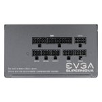 Front. EVGA - 550W ATX12V / EPS12V Modular Power Supply - Black.