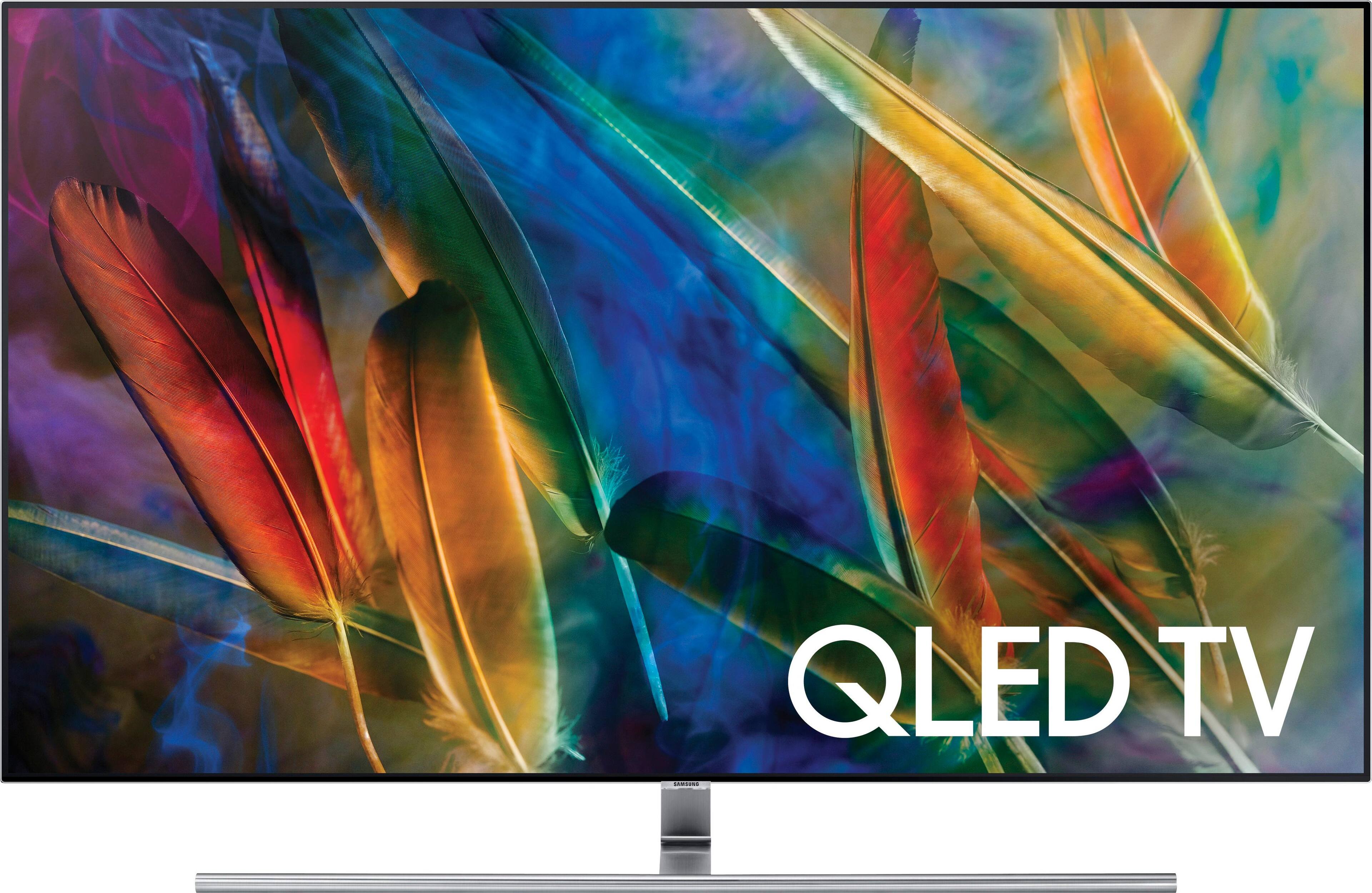 Samsung - 55" Class (54.6" Diag.) - LED - 2160p - Smart - 4K Ultra HD TV with High Dynamic Range - Larger Front