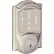 Angle. Schlage - Sense™ Bluetooth Touchscreen Deadbolt Smart Lock - Silver.