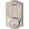 Schlage - Sense™ Bluetooth Touchscreen Deadbolt Smart Lock - Silver-Front_Standard