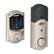 Alt View 11. Schlage - Connect™ Touch Screen Deadbolt Lock - Satin Nickel.