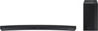 Front Zoom. Samsung - 2.1-Channel Curved Soundbar System with Wireless Subwoofer - Black/Silver.