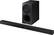Front. Samsung - 2.1-Channel Soundbar System with 7" Wireless Subwoofer - Black.