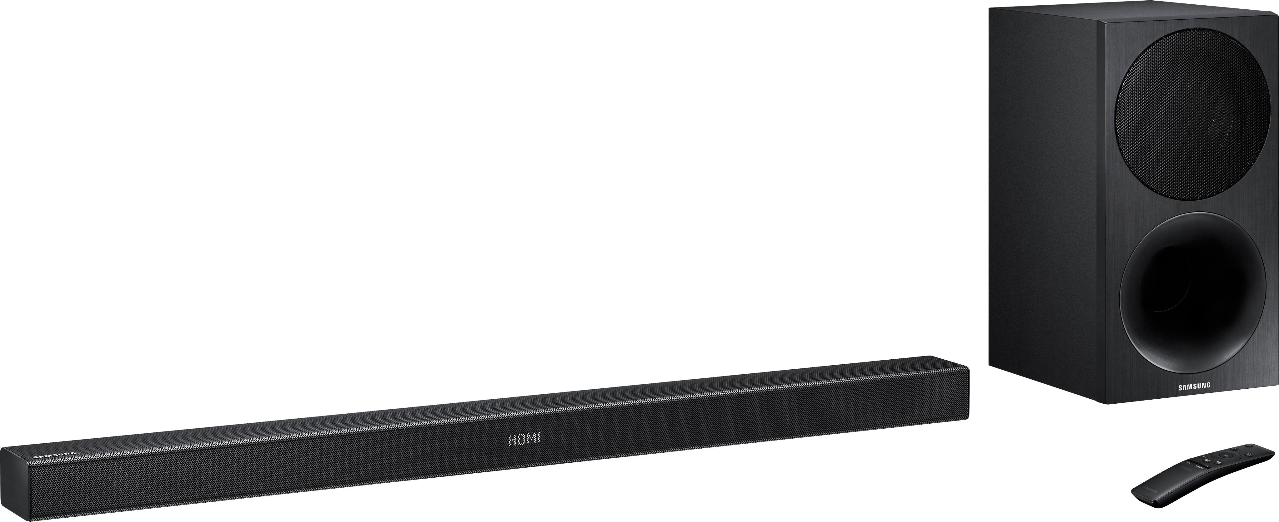 bevægelse røveri bit Best Buy: Samsung 2.1-Channel Soundbar System with 7" Wireless Subwoofer  Black HW-M450/ZA