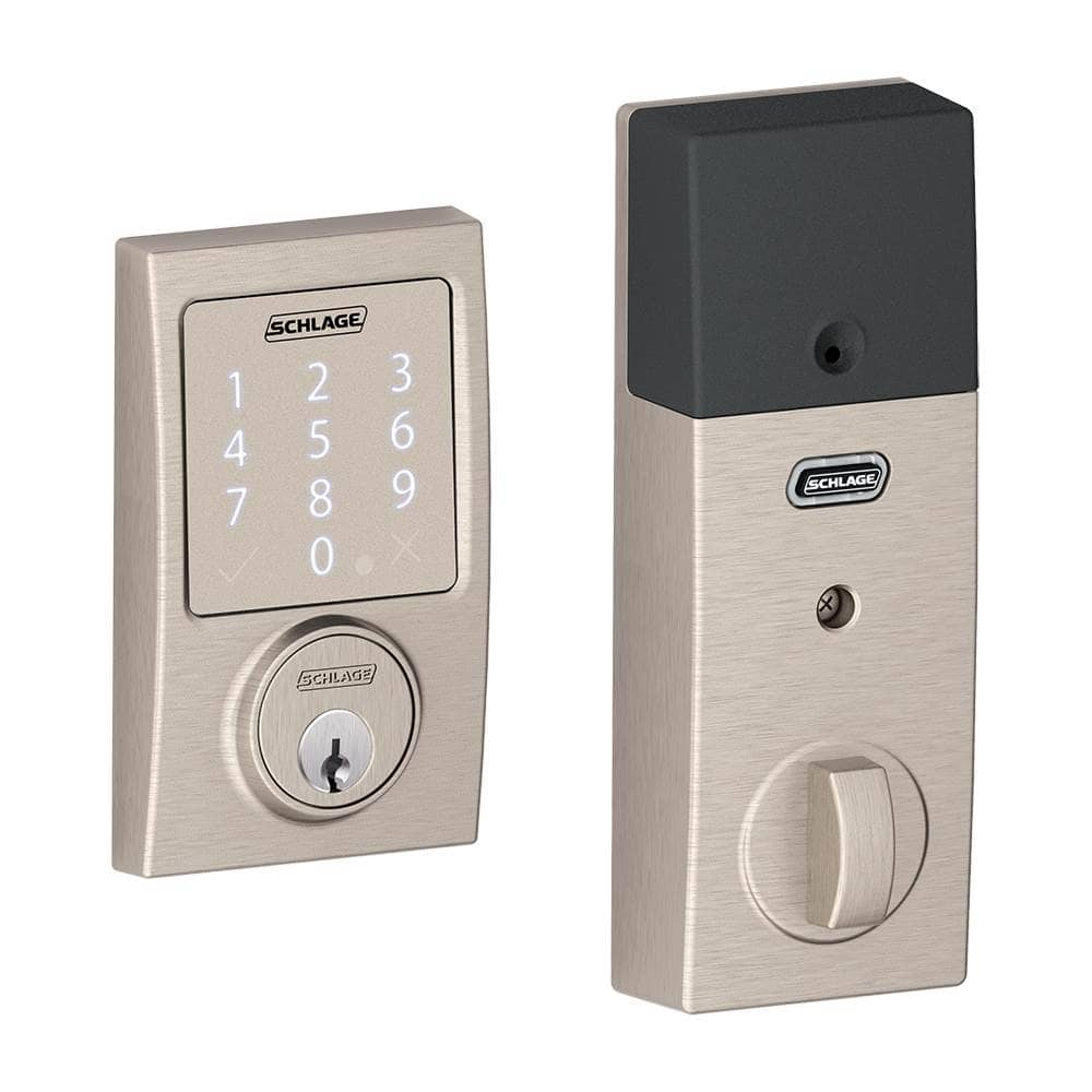 Best Buy: Schlage Sense™ Bluetooth Touchscreen Deadbolt Smart Lock ...