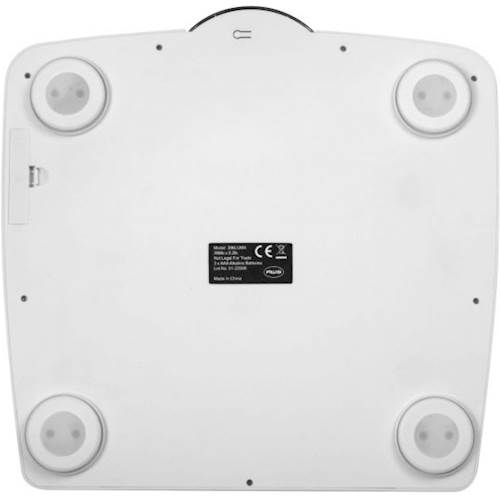 Best Buy: American Weigh Scales Digital Bathroom Scale White 396LUMA