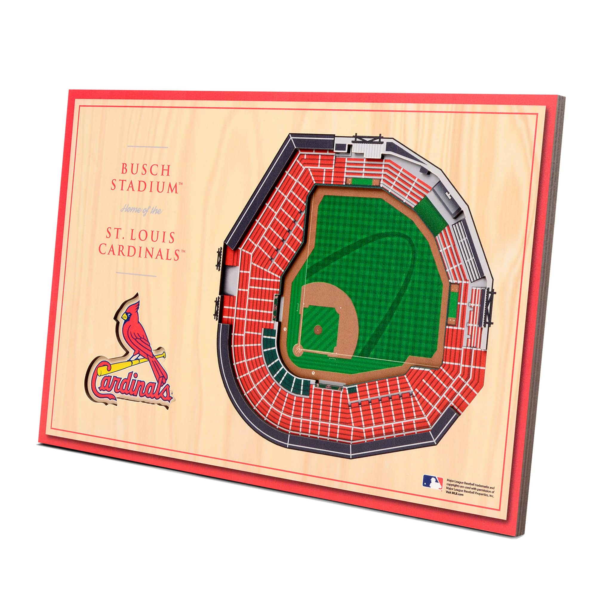YouTheFan - 14'' x 10.5'' 3D StadiumViews Desktop Display - Brown price history on PriceWatchPro
