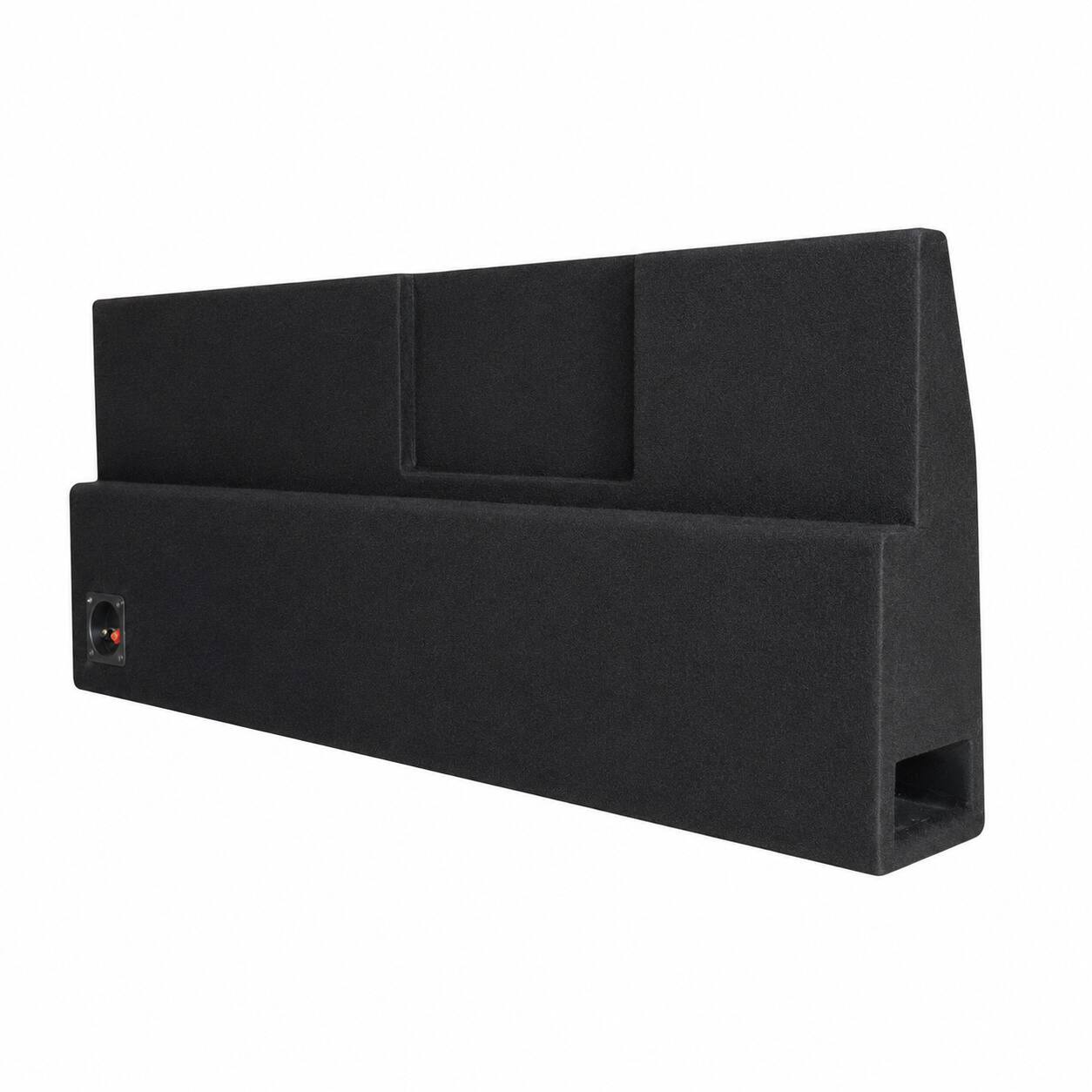 Alt View 3. SoundBox - SoundBox LCE-T009P/12F, Toyota Tacoma Double Cab Single Vented 12 Subwoofer Enclosure, 2005-2023.