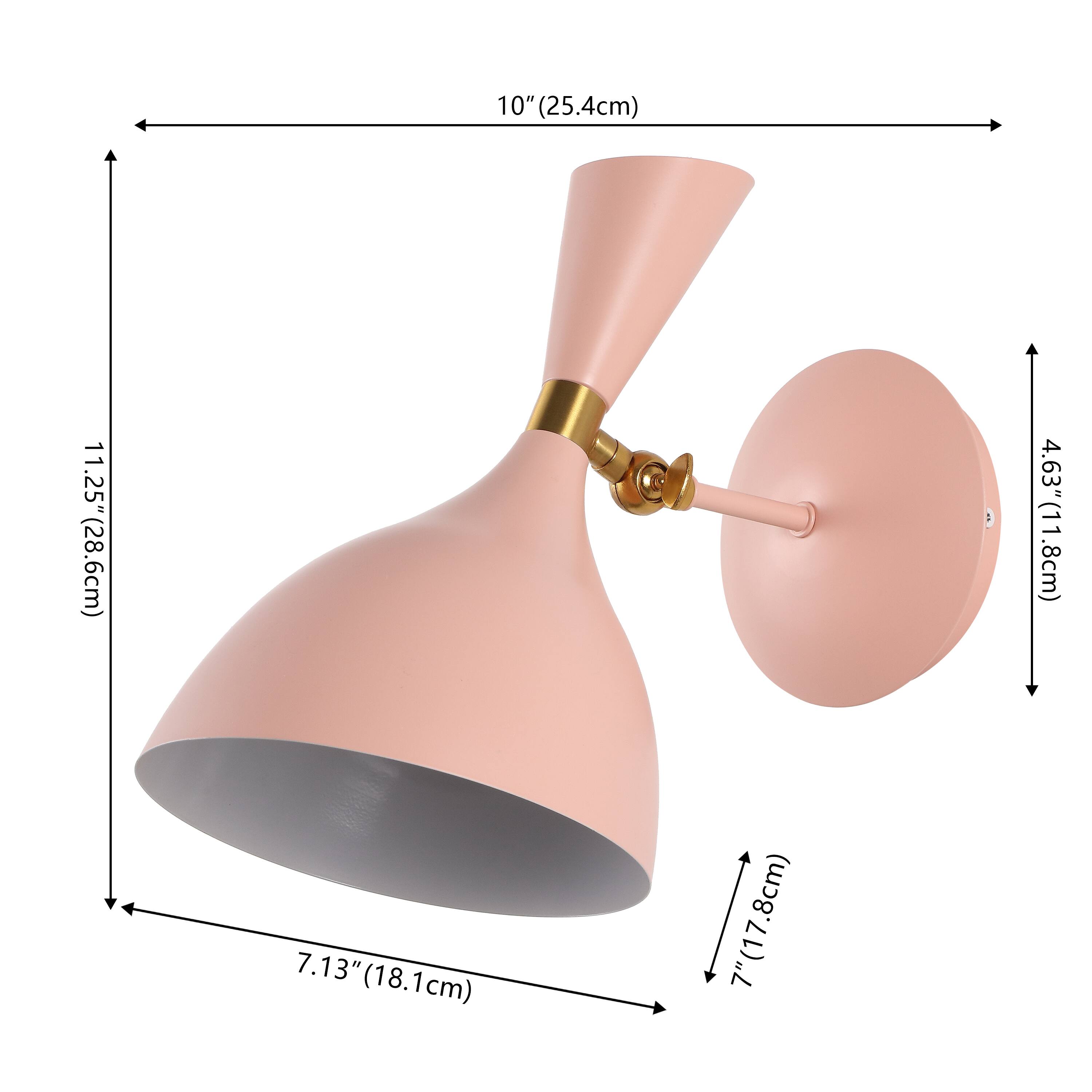 10" (25.4cm)  
11.25" (28.6cm)  
4.63" (11.8cm)  
7.13" (18.1cm)  
7" (17.8cm)