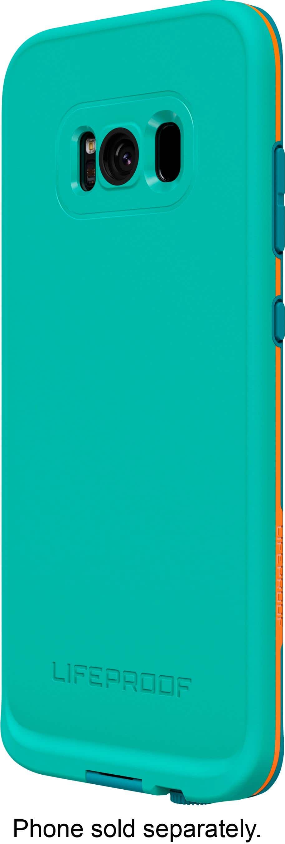 LifeProof - Fre Protective Water-resistant Case for Samsung Galaxy S8 - Sunset bay teal - Larger Front