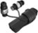 Alt View Zoom 11. iFrogz - Impulse Wireless In-Ear Headphones - Black/Silver.