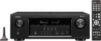 Front Zoom. Denon - 1155W 7.2-Ch. Hi-Res 4K Ultra HD A/V Home Theater Receiver - Black.