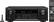 Front. Denon - 1155W 7.2-Ch. Hi-Res 4K Ultra HD A/V Home Theater Receiver - Black.