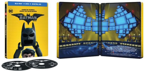  The LEGO Batman Movie [SteelBook] [Includes Digital Copy] [Blu-ray/DVD] [Only @ Best Buy] [2017]