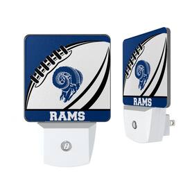 Keyscaper - Los Angeles Rams Passtime Design Nightlight 2-Pack - Multicolor