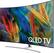 Left. Samsung - 65" Class - LED - Curved - Q7C Series - 2160p - Smart - 4K UHD TV with HDR - Silver.