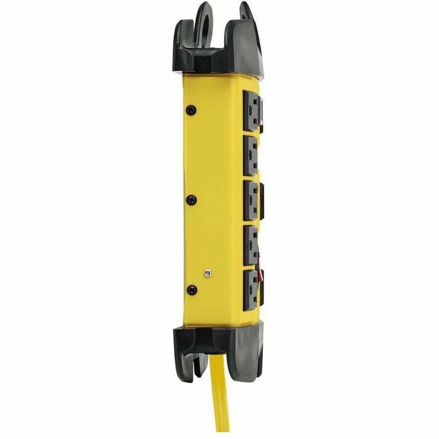 Alt View 2. Tripp Lite - Eaton Tripp Lite Series Protect It! 8-Outlet Industrial Safety Surge Protector, 25 ft. Cord, 3900 Joules, Cord Wrap - Unknown.