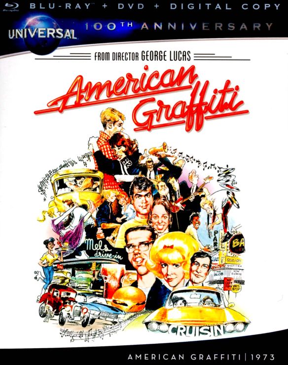  American Graffiti [2 Discs] [Includes Digital Copy] [Blu-ray/DVD] [1973]